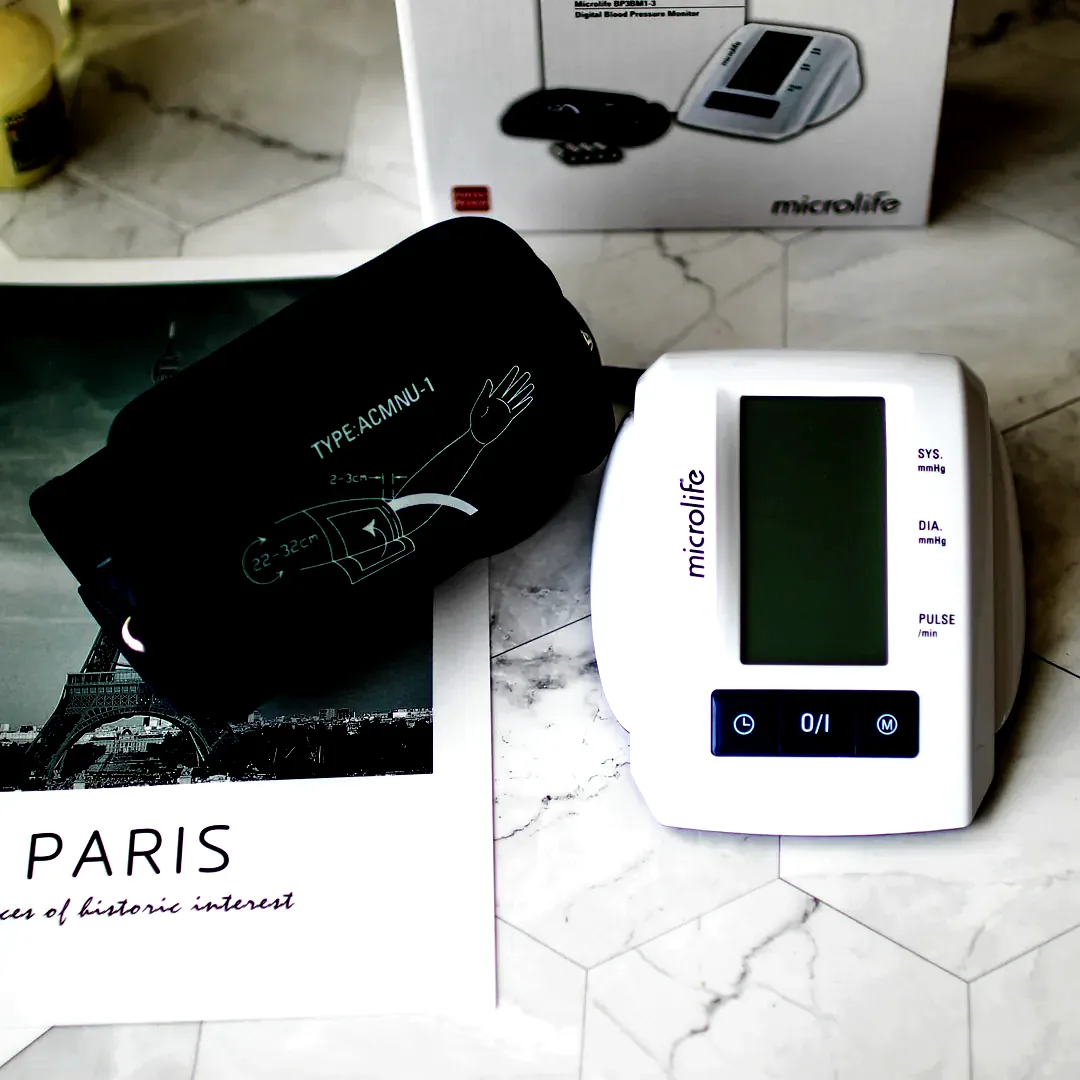 가정용 전자혈압계 혈압측정기 기계 체크기 심박수 커프형 국산 휴대용 자동 24시간 병원용 이미지 3