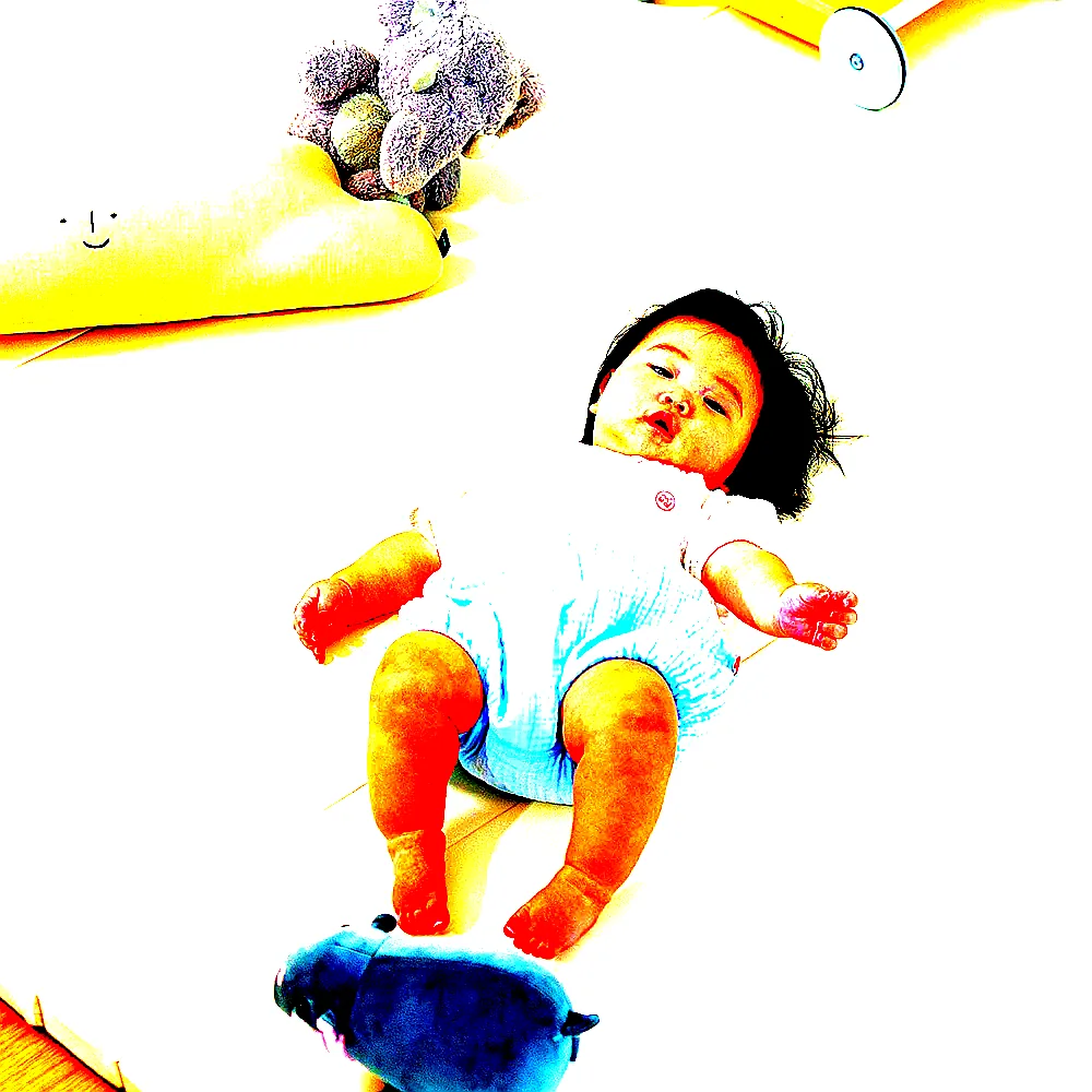 도담도담 아리 논슬립 빅 폴더매트 층간소음 아기 유아 거실 놀이방 매트 140x210 이미지 5