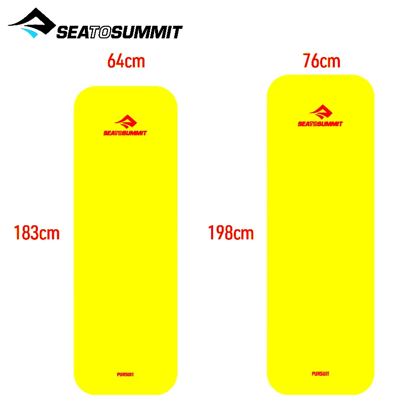 씨투써밋 자충매트 퍼수트 플러스 와이드 RG 사각 백패킹 캠핑 매트 이미지 3